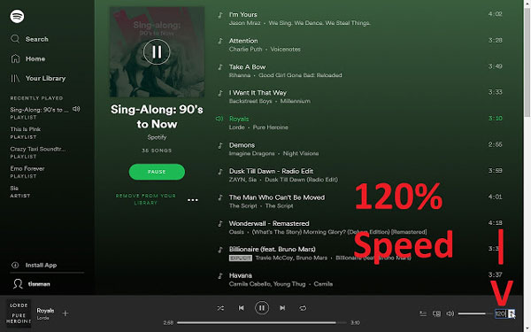 program for listening double speed on mac
